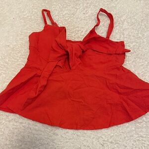 SHEIN Vibrant Red Camisole Top